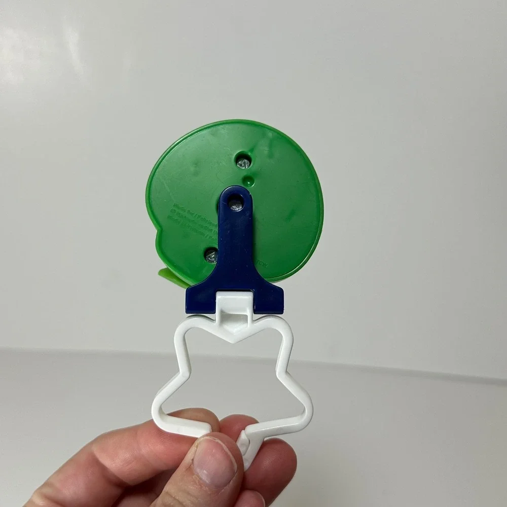 Nintendo Super Mario Bros Movie Luigi Frog Suit Keychain Clip McDonald's 2026